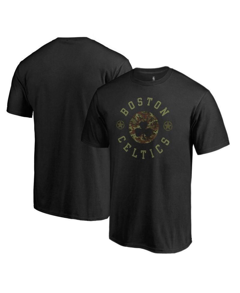 Men's Black Boston Celtics Liberty T-shirt