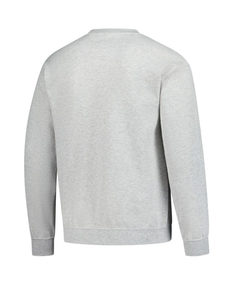 Men's and Women's Cal Raleigh Heather Gray MLBPA Player Name & Number Sweatshirt