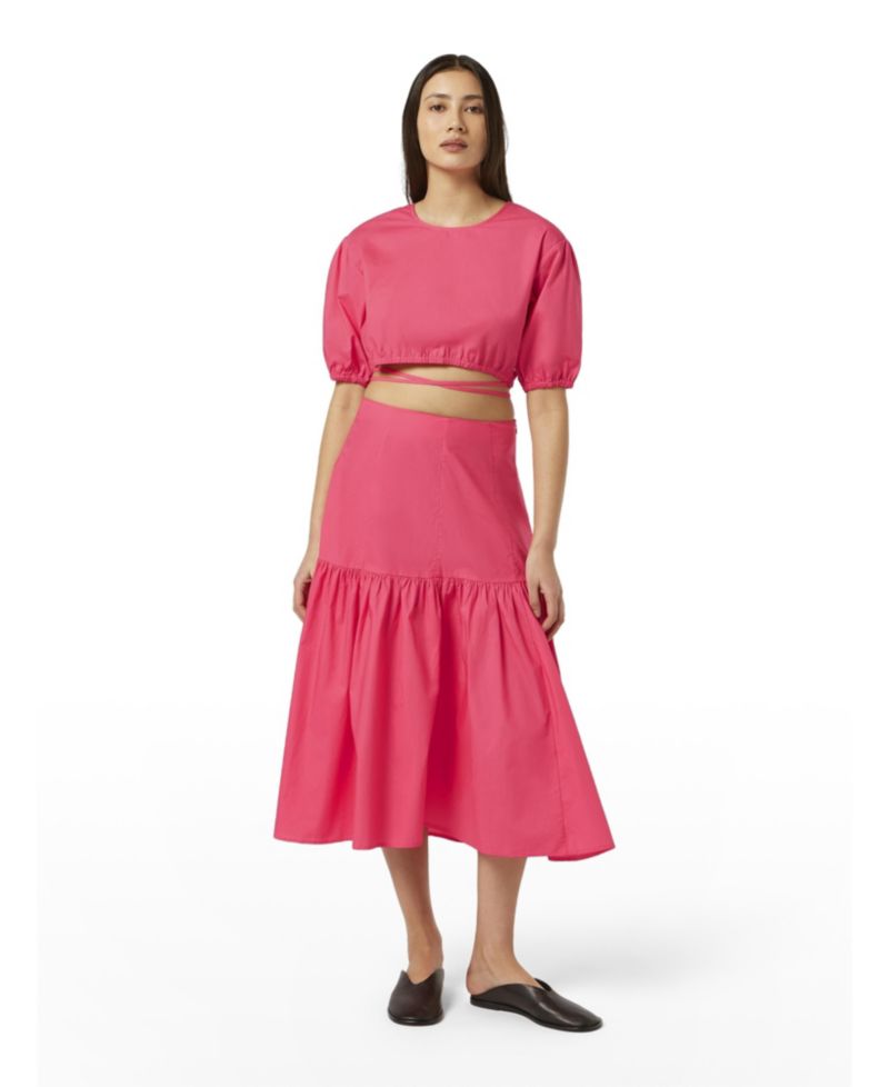 Women's High Rise Maxi Skirt