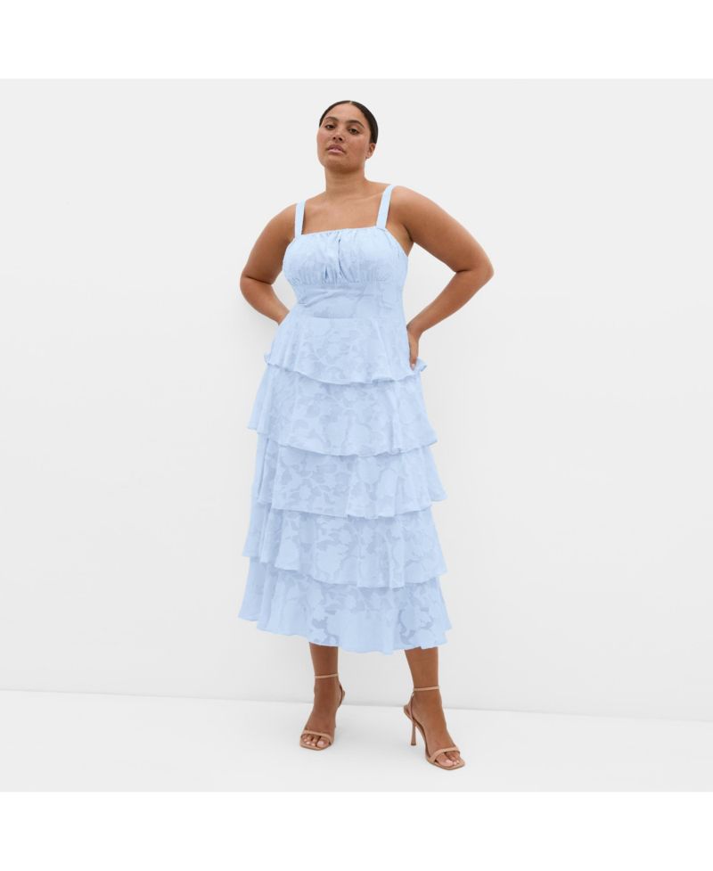 Women's Plus Size Daniela Ruffle Tier Dress