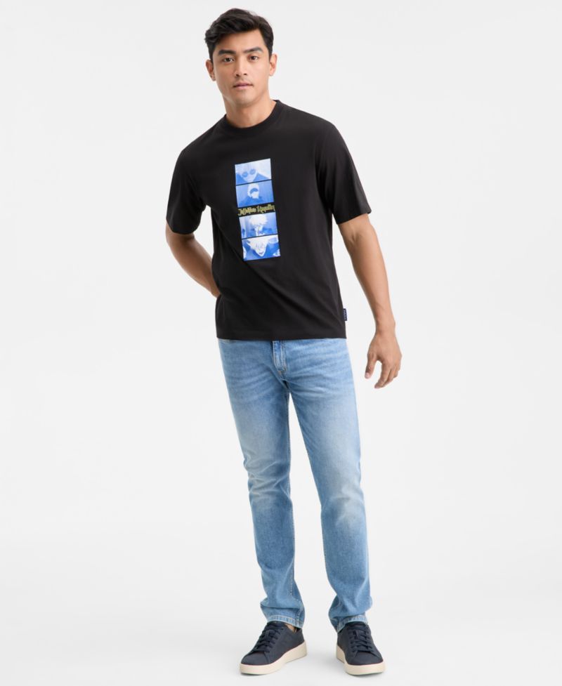 Men's Nuley Short-Sleeve JuJuTsu Kaisen Graphic Crewneck T-Shirt