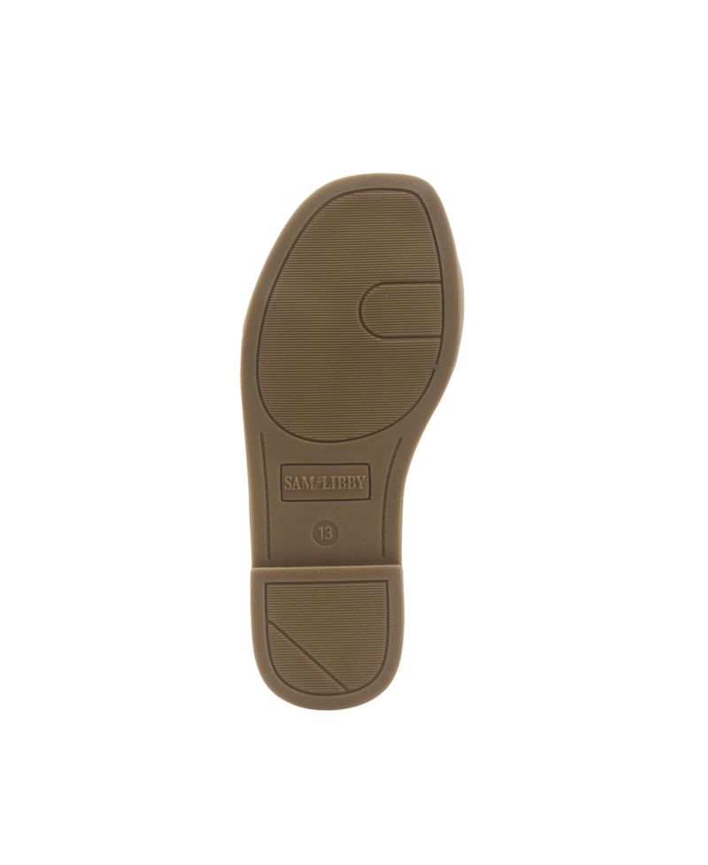 Little and Big Girls Belle Cord Slide Sandals
