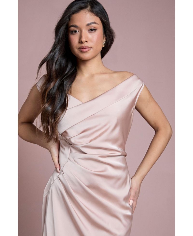 Women's Petite Bardot Maxi Dress