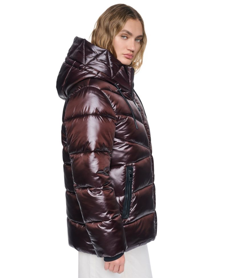 Women's Shine Hooded Puffer Coat