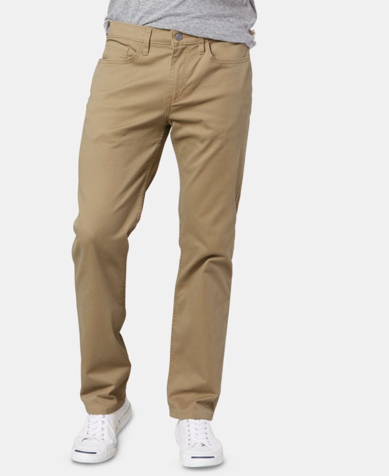 Men's Jean Cut Straight-Fit All Seasons Tech Khaki Pants