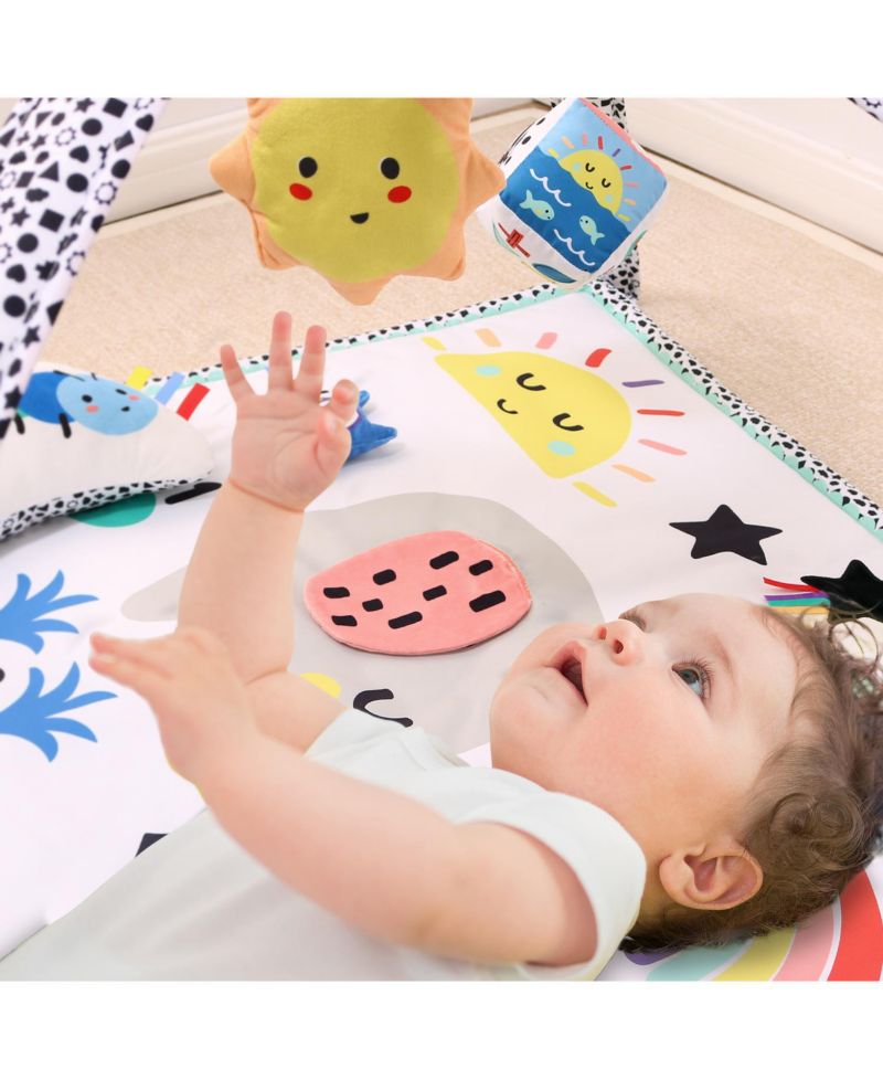 Игровой зал Montessori Elephant 7-в-1 для активного отдыха и игровой коврик для малыша