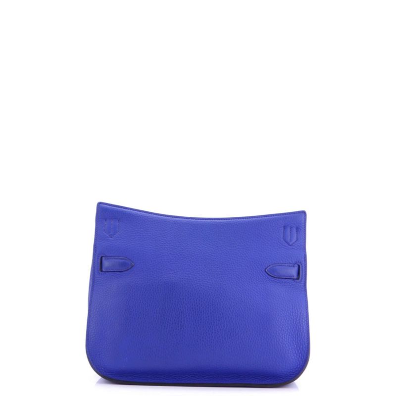 Kelly 28 Handbag Green Togo with Palladium Hardware