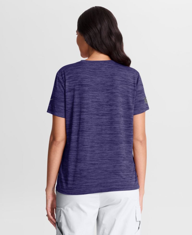 Women's Baltimore Ravens Sideline Velocity Dri-FIT T-Shirt