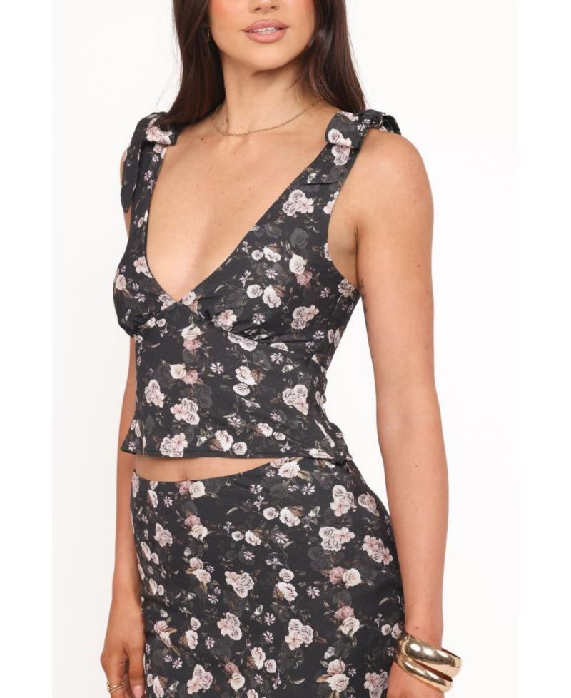 Women's Kedra Tie Shoulder Top