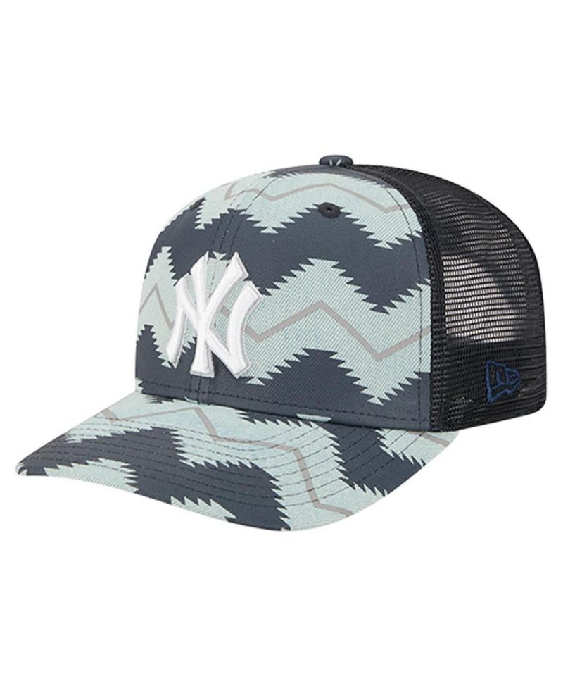 Men's Denim/Navy New York Yankees Aztec Denim 9SEVENTY Adjustable Hat