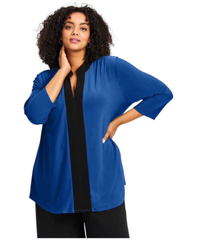 Plus Size Audrey Tunic Casual Women's Top