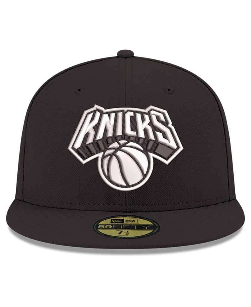 Men's Black New York Knicks 59FIFTY Fitted Hat