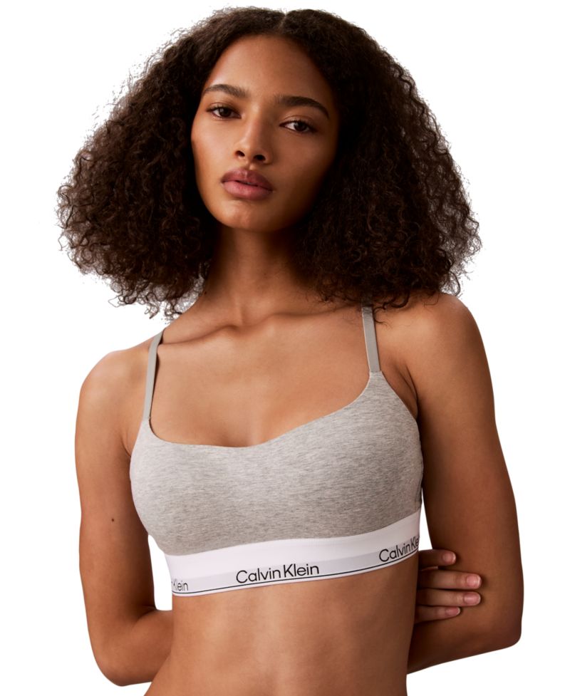 Women's Icon Cotton-Modal Blend Lightly Lined Wirefree Bralette, QF8994