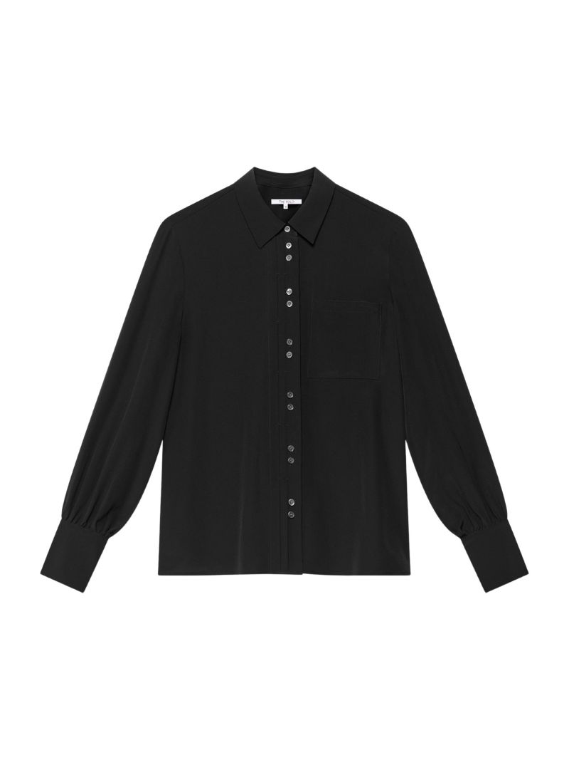 Women's Corso Silk Collared Blouse