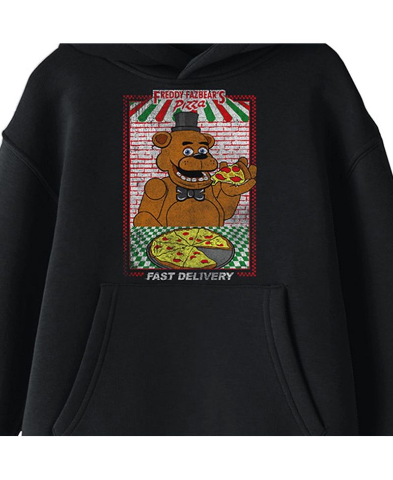 Bioworld Fazbear's Pizza Fast Delivery! Youth Black
