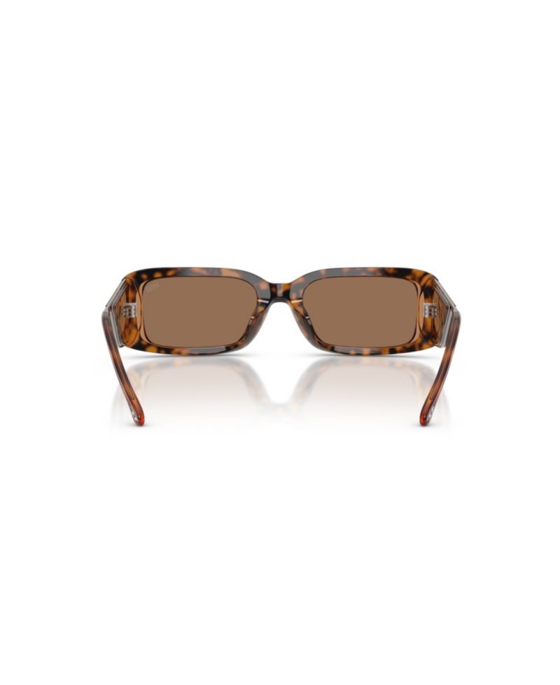 Unisex Rectangle Sunglasses for Round Face DL2017U