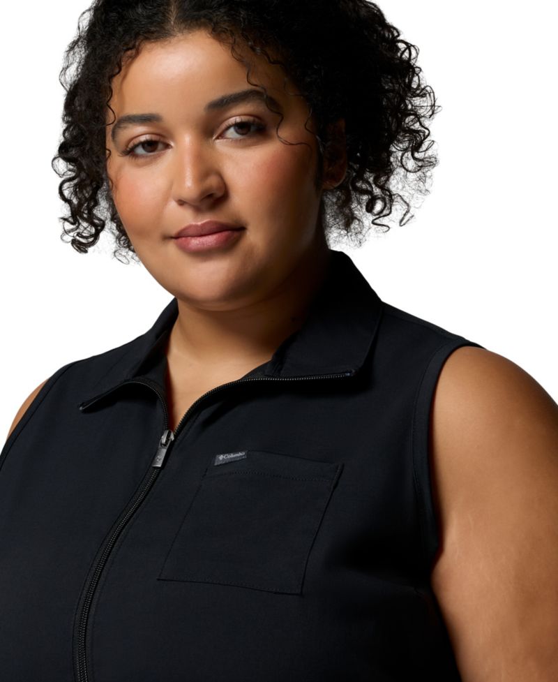 Plus Size Leslie Falls Collared Active Dress