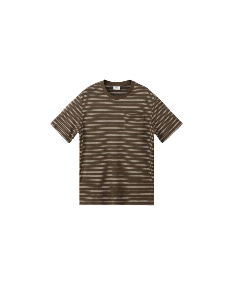 Men's Regular-Fit Cotton-Linen Blend T-Shirt