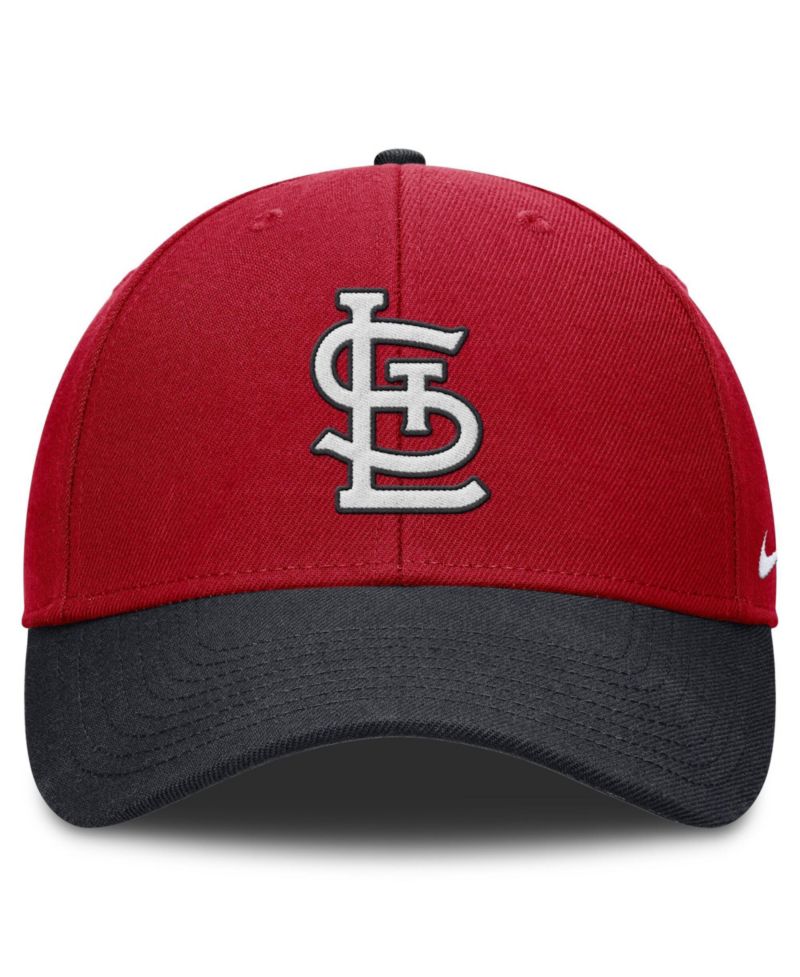 Men's Red/Navy St. Louis Cardinals Dri-FIT Club Adjustable Hat