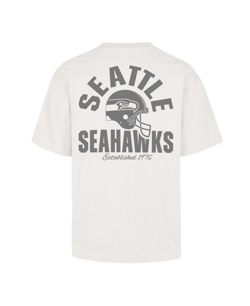 Men's Seattle Seahawks Foundation Heavyweight Cotton Crewneck T-Shirt