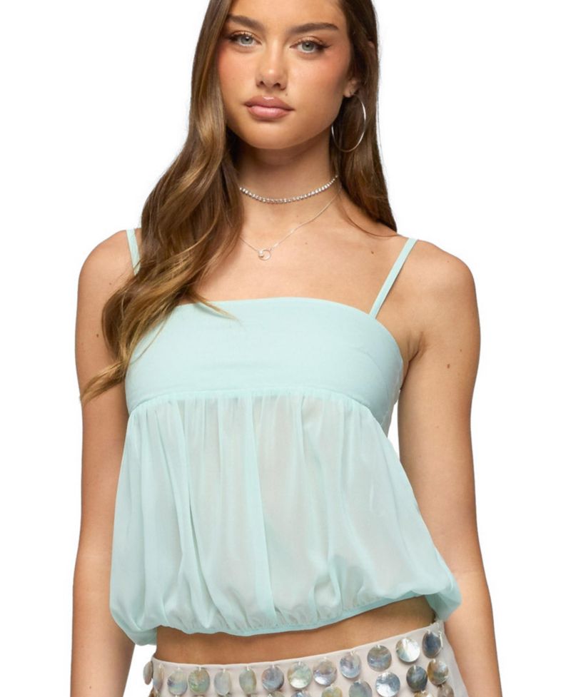 Women's Helena Chiffon Bubble Top