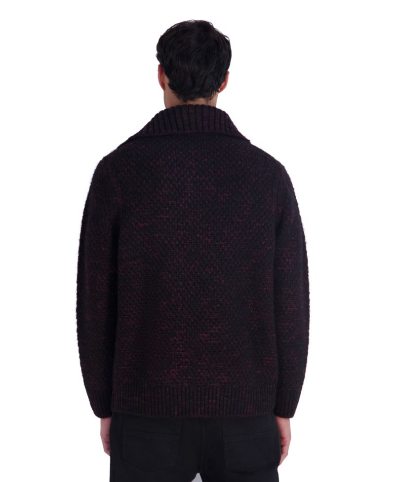 Men's Funnel Neck Chunky Loose Sweater