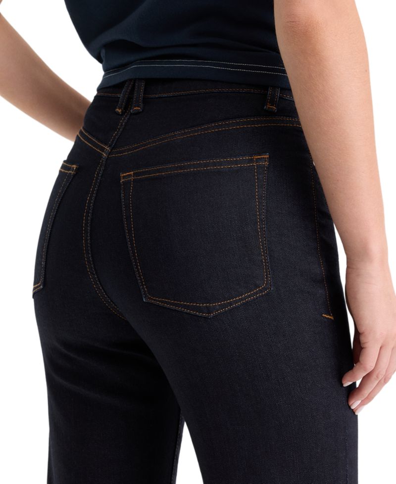 Women's High-Rise Straight-Leg Jeans