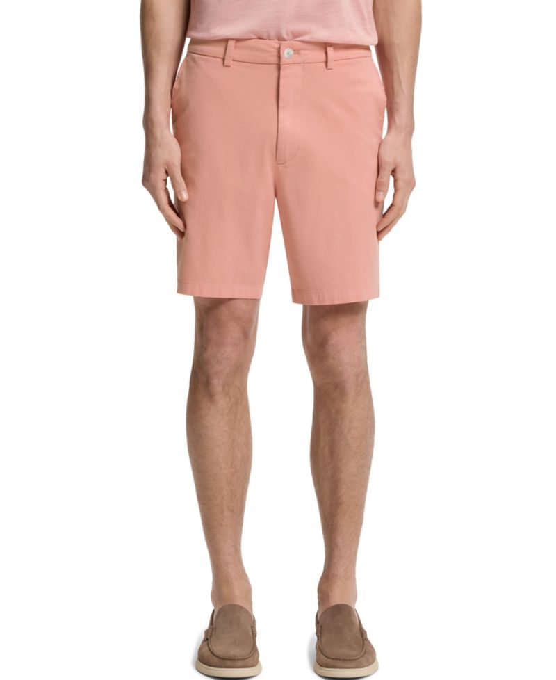 Men's Stretch-Cotton Twill Modern-Fit 8" Shorts