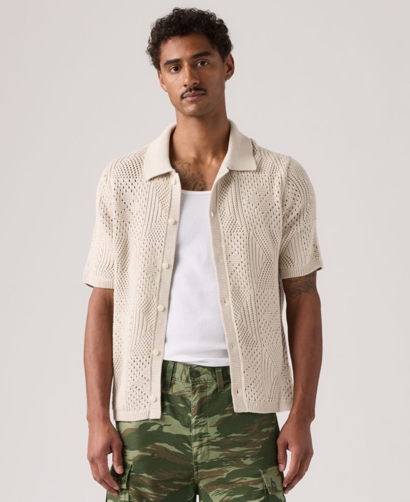 Men's Premium Short-Sleeve Sweater