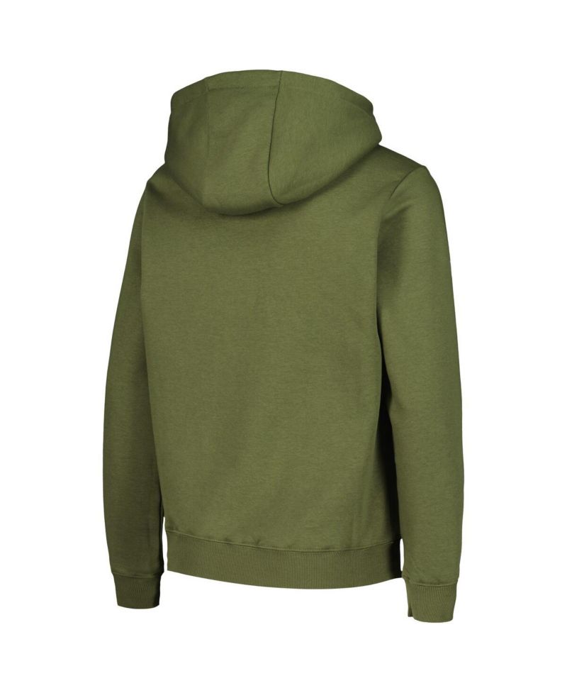 Big Boys and Girls Olive St. Louis Blues Podium Fleece Pullover Hoodie