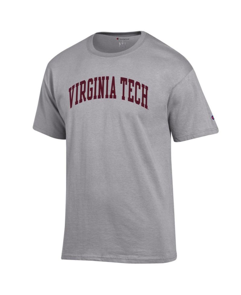 Men's Maroon Virginia Tech Hokies Basic Arch T-Shirt