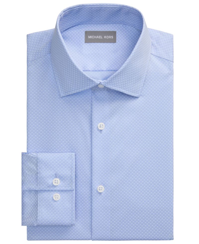 Men's Ultra Wrinkle-Free Stretch Regular-Fit Dress Shirt