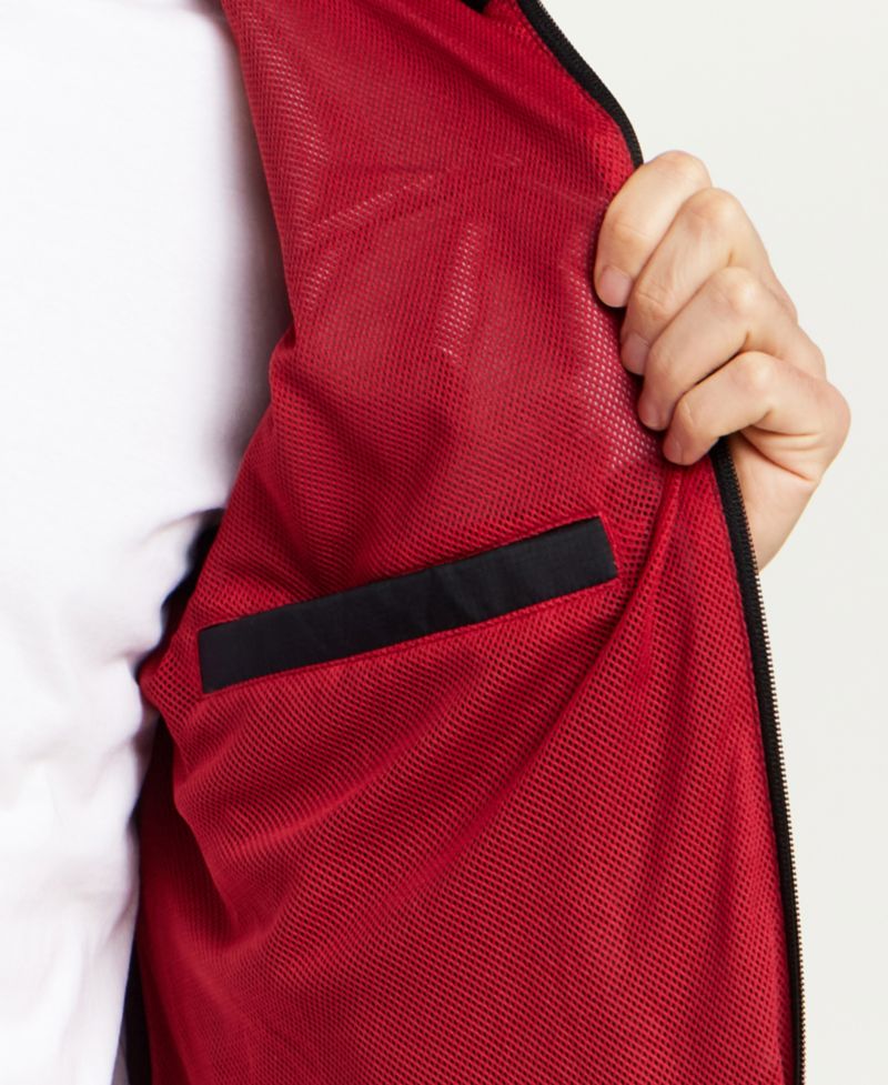 Men's Hooded Water-Resistant Lightweight Windbreaker Jacket