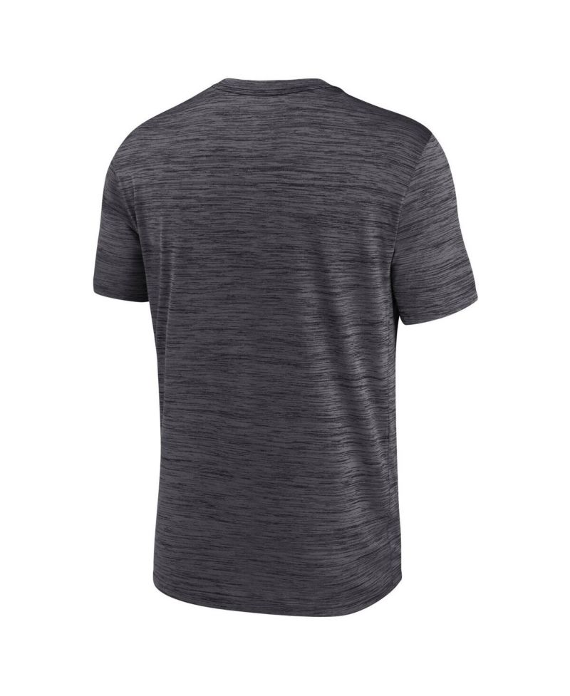 Men's Charcoal New York Jets Velocity Performance T-Shirt