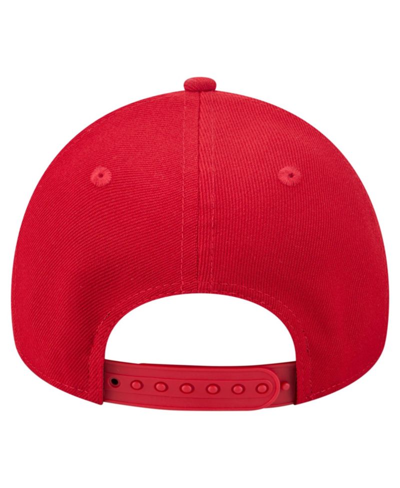 Big Boys and Girls Red Philadelphia Phillies Cooperstown Logo 9FORTY A-Frame Adjustable Hat