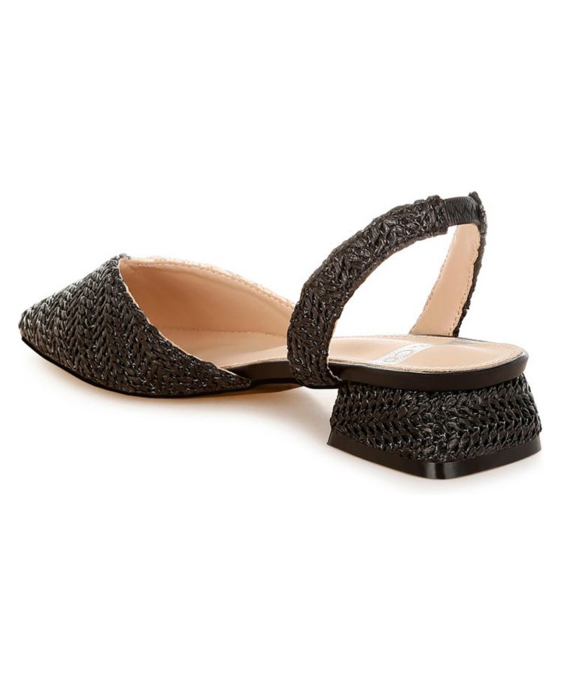 Rag and Co Womens Kinjay Pointy Toe Slingback Sandals