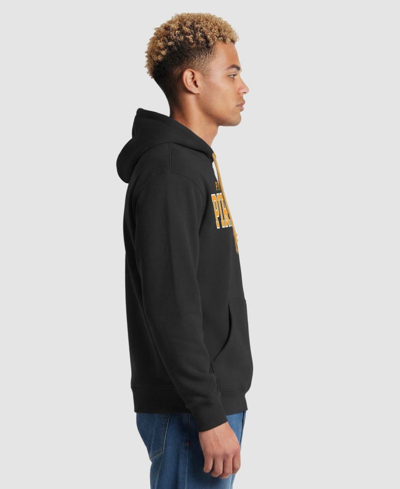 Men's Black Pittsburgh Pirates Fleece Hoodie