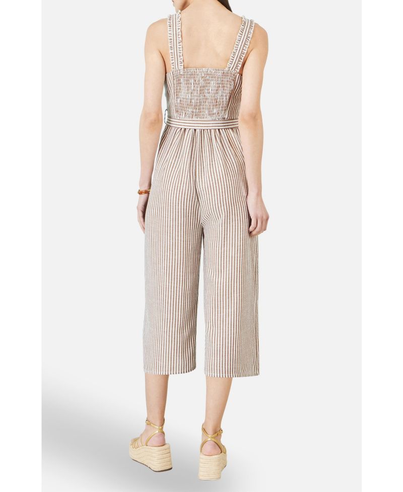 Women's Stripe Strappy Jumpsuit