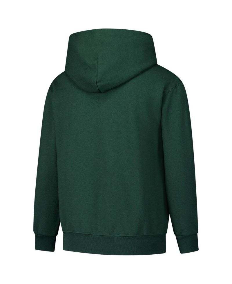 Big Boys and Girls Green Baylor Bears Campus Pullover Hoodie