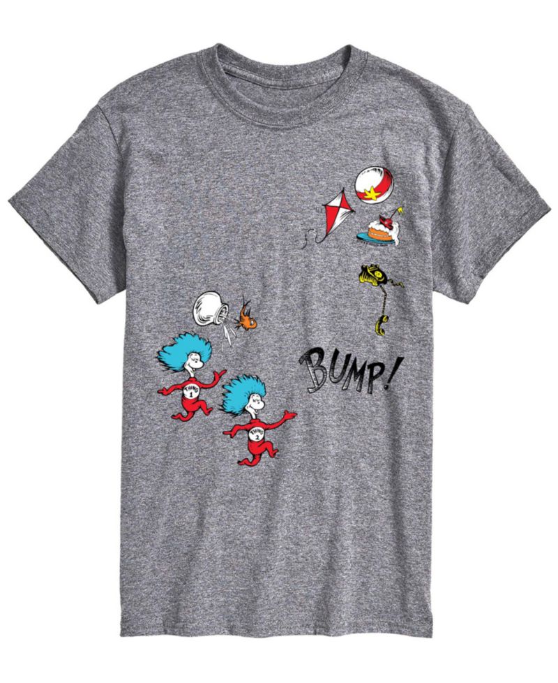 Men's Dr. Seuss Thing And Fish Short-Sleeve Graphic T-Shirt