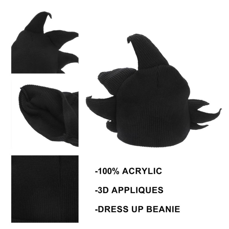 Men's Goku Hair Novelty Knit Beanie