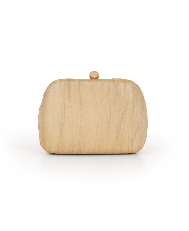 Jasmine Lame' Twist Minaudiere