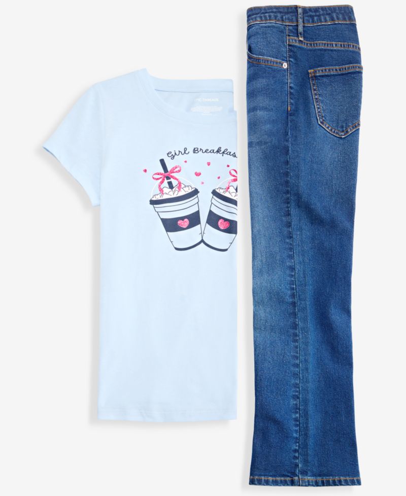 Girls' 5-20 Flared Jeans
