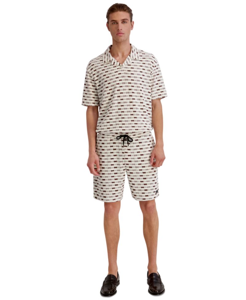 Men's Closed Weave Knitted Pull-On Shorts