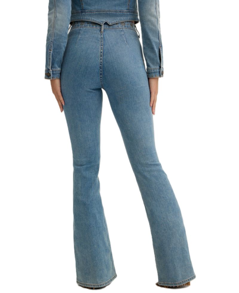 Women's Belle High-Rise Flare Stretch Jeans