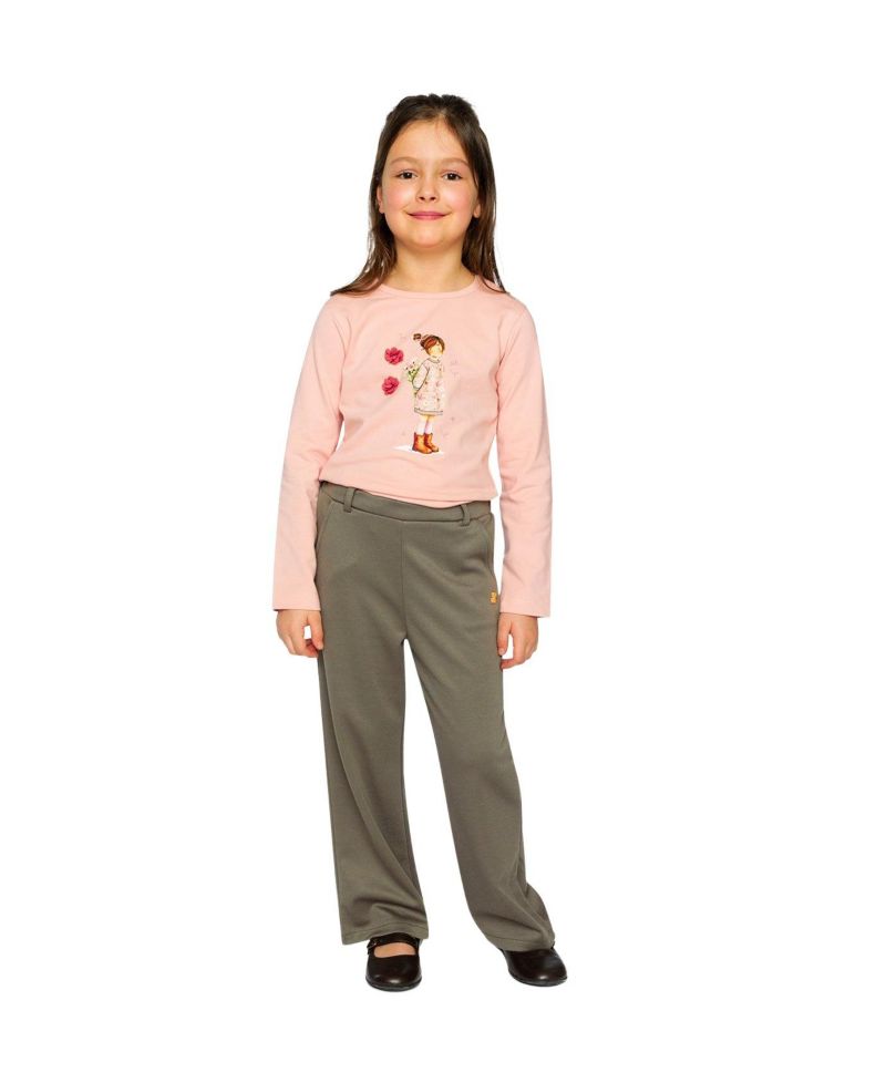 Little and Big Girl 6-12 Cotton Jersey T-Shirt