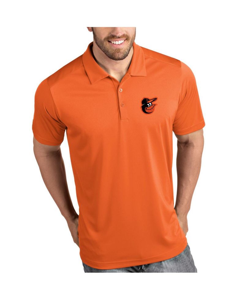 Men's Orange Baltimore Orioles Tribute Polo