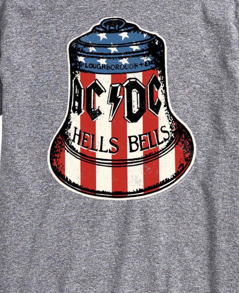 Men's ACDC Hells Bells Americana Short-Sleeve Graphic T-Shirt