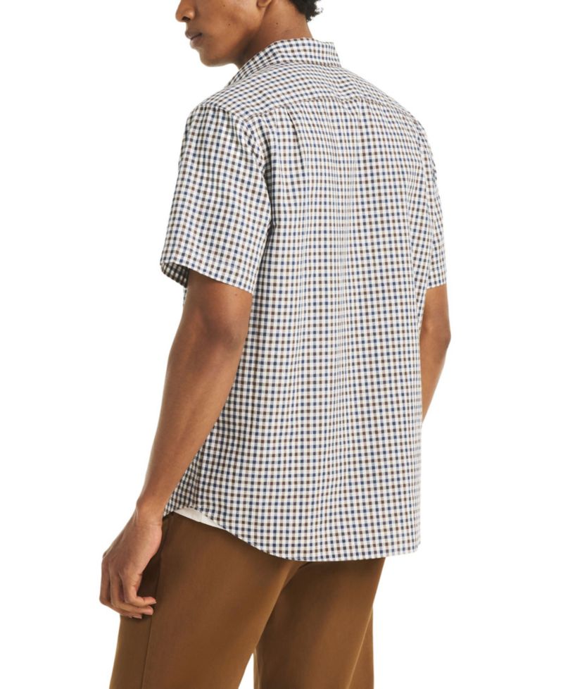 Men's Slub Short-Sleeve Shirt