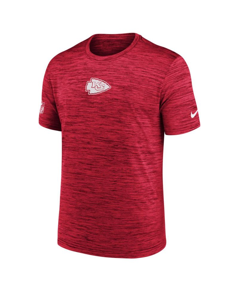 Men's Red Kansas City Chiefs Big & Tall Sideline Velocity Performance T-Shirt